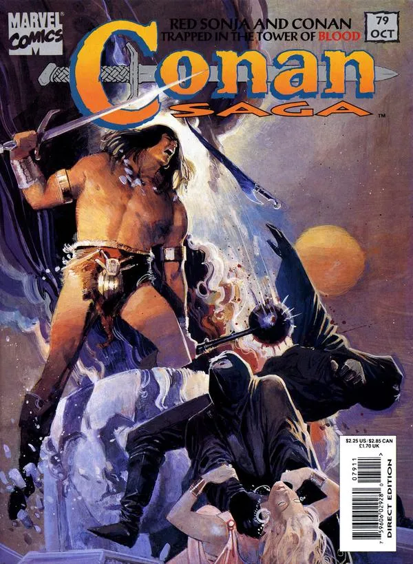Cover of Conan Saga #79