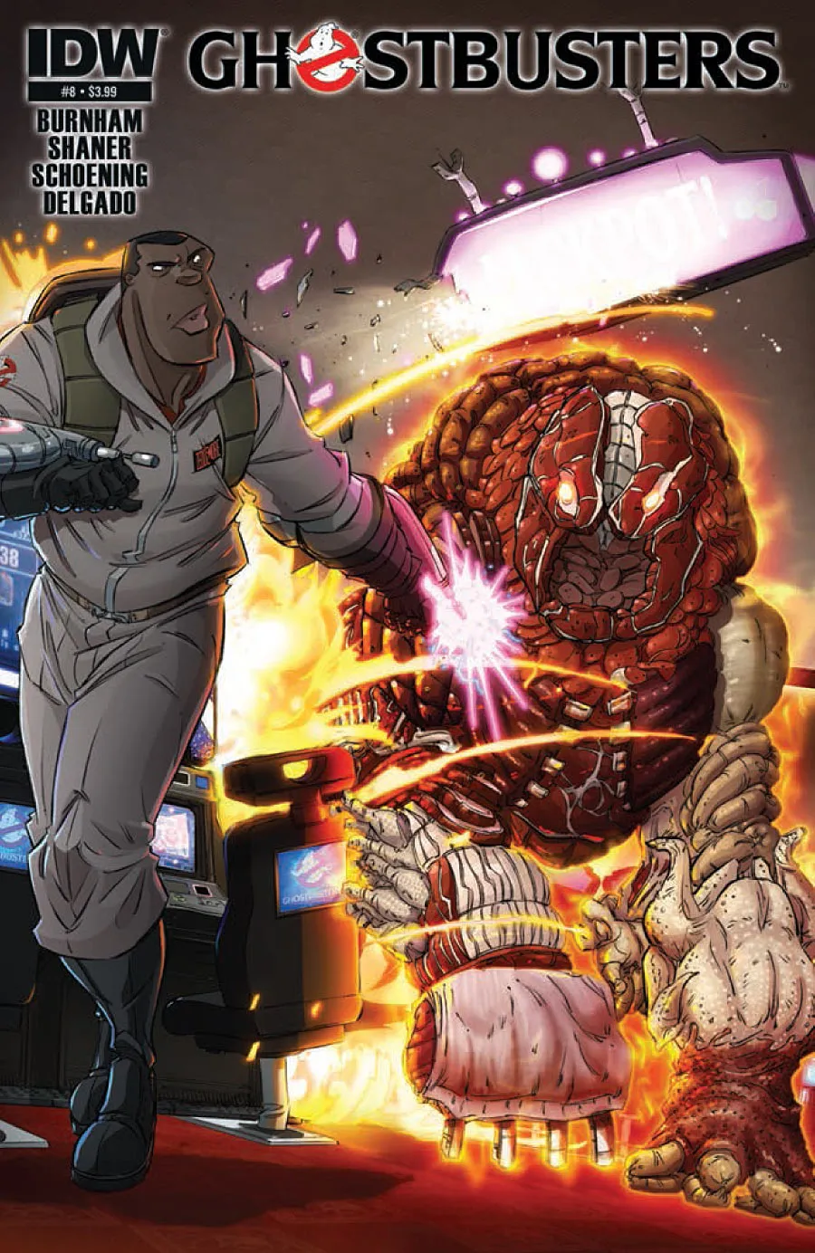 Cover of Ghostbusters #8