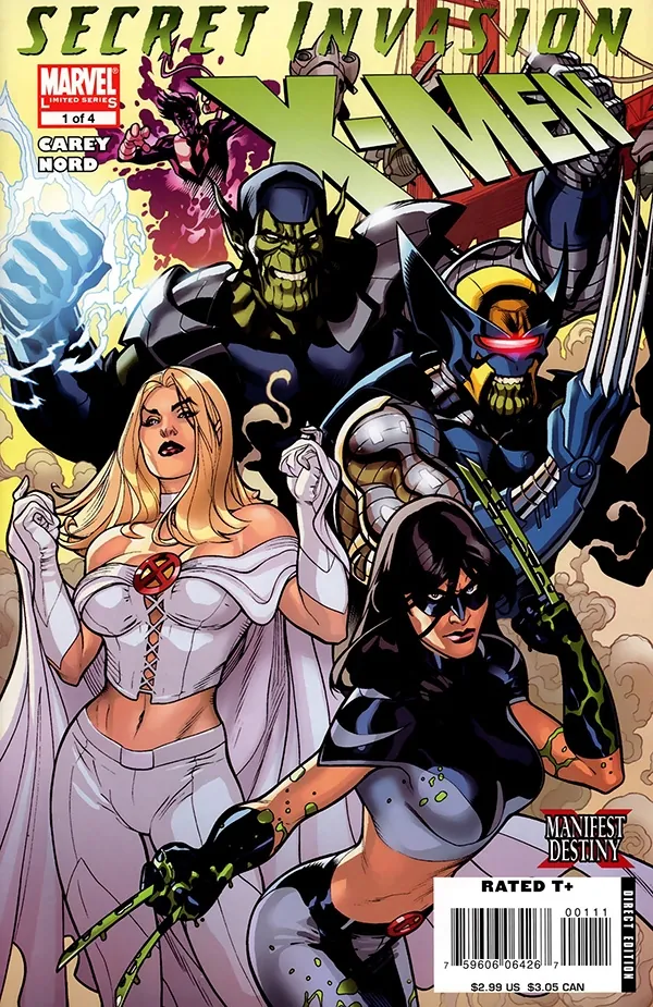 Cover of Secret Invasion: X-Men #1