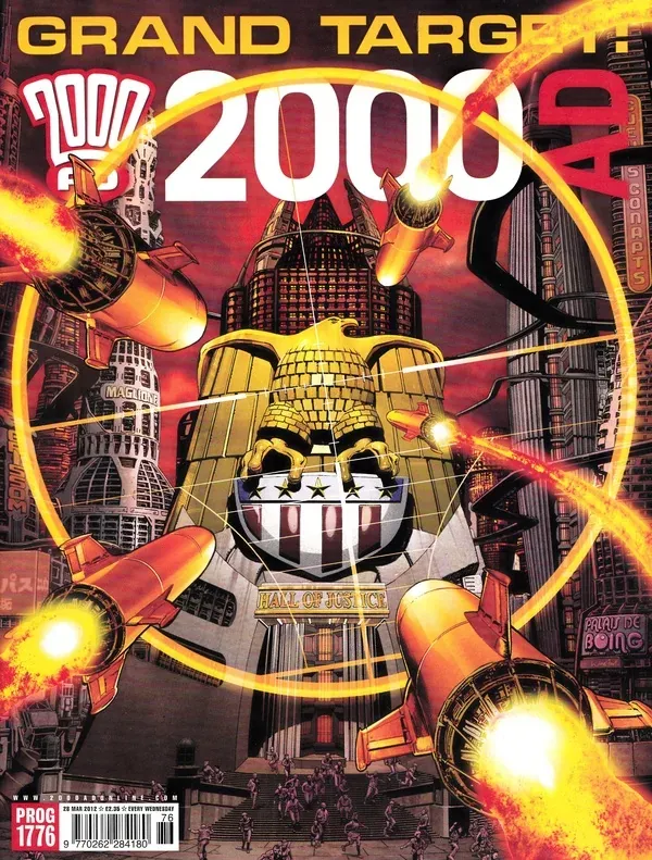 Cover of 2000 AD #1776