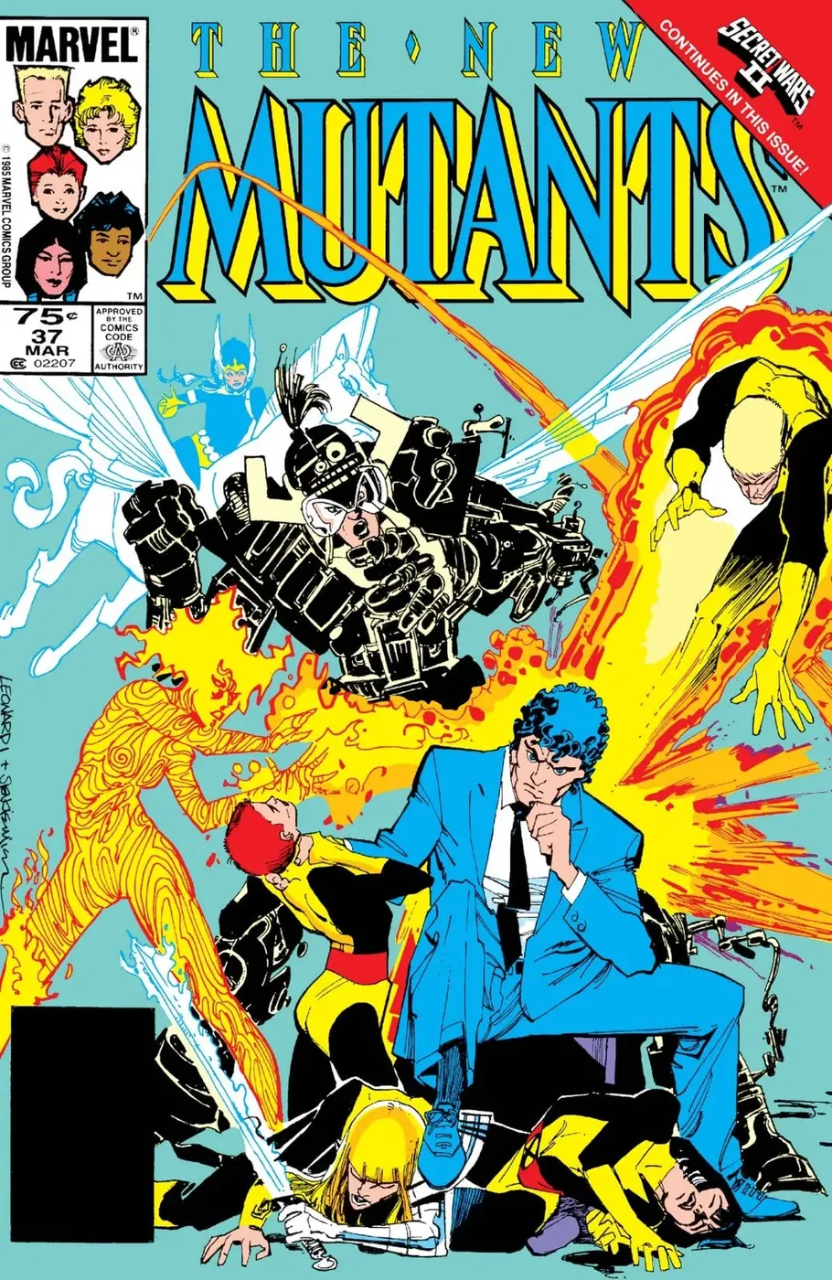 Cover of The New Mutants #37