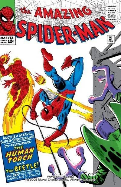 Cover of The Amazing Spider-Man #21