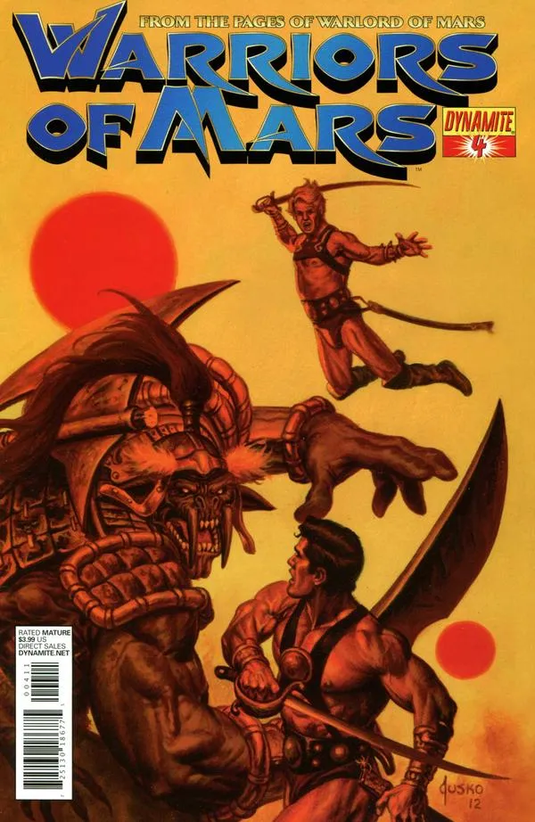 Cover of Warriors of Mars #4