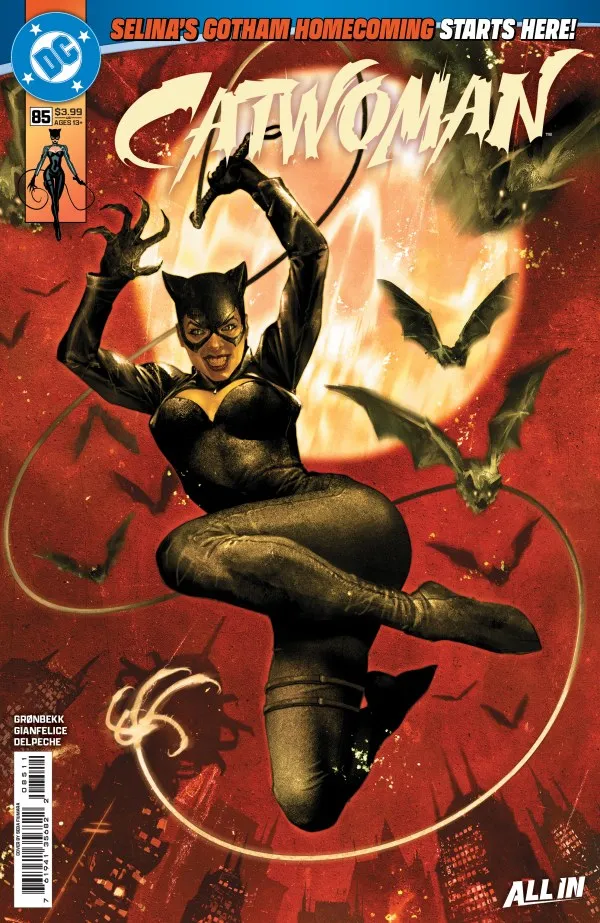 Cover of Catwoman #85