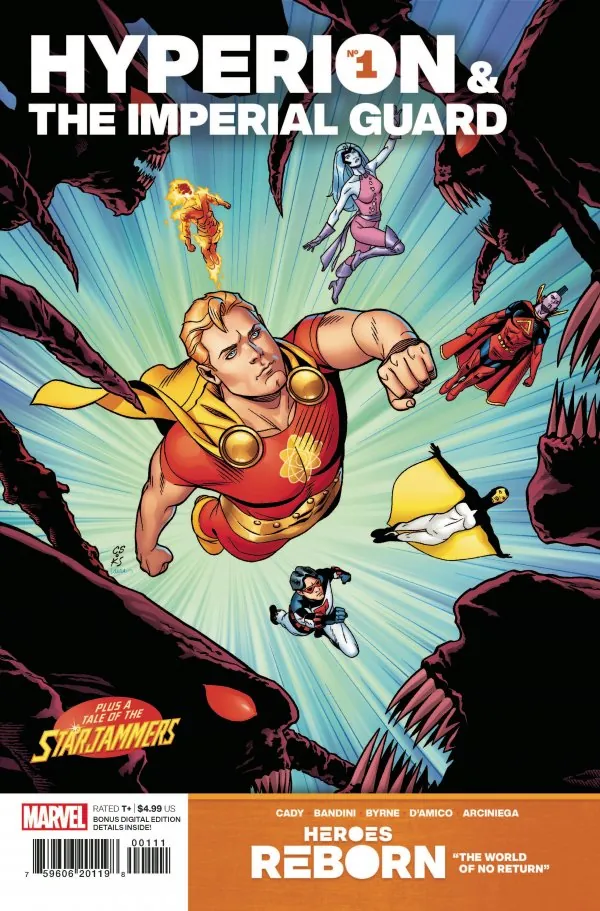 Cover of Heroes Reborn: Hyperion & the Imperial Guard #1