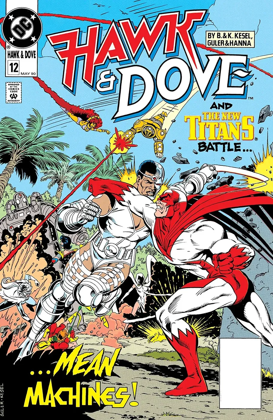 Cover of Hawk and Dove #12