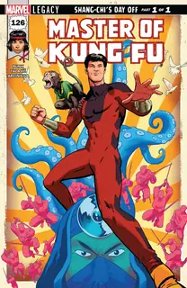 Cover of Master of Kung Fu #126