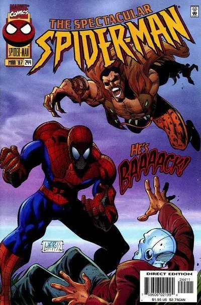 Cover of The Spectacular Spider-Man #244