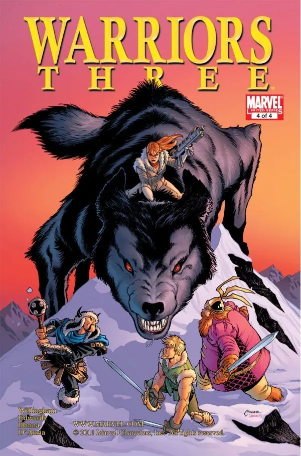 Cover of Warriors Three #4