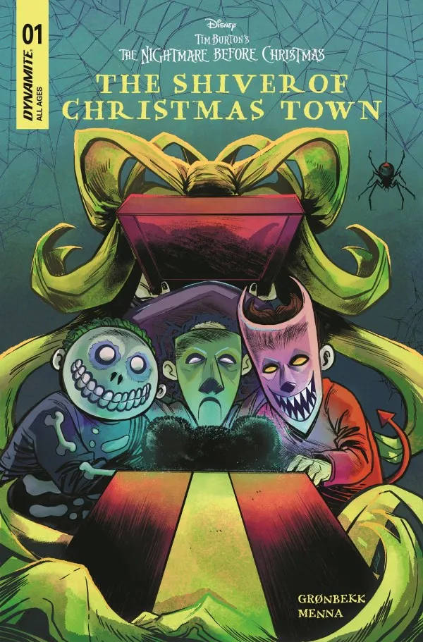Cover of Tim Burton's the Nightmare Before Christmas: The Shiver of Christmas Town #1
