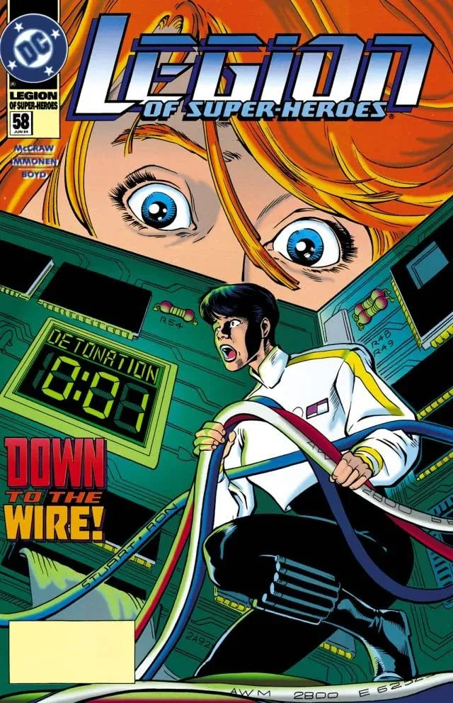 Cover of Legion of Super-Heroes #58