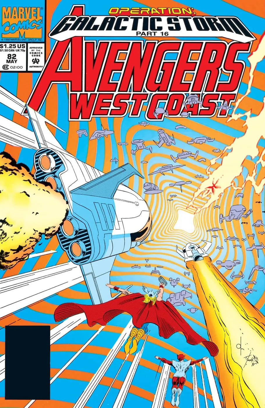 Cover of Avengers West Coast #82