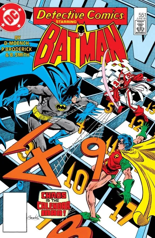 Cover of Detective Comics #551