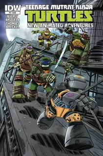 Cover of Teenage Mutant Ninja Turtles New Animated Adventures #9