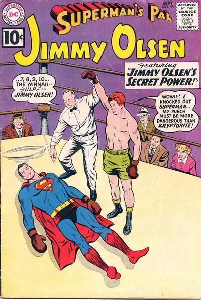 Cover of Superman's Pal, Jimmy Olsen #55