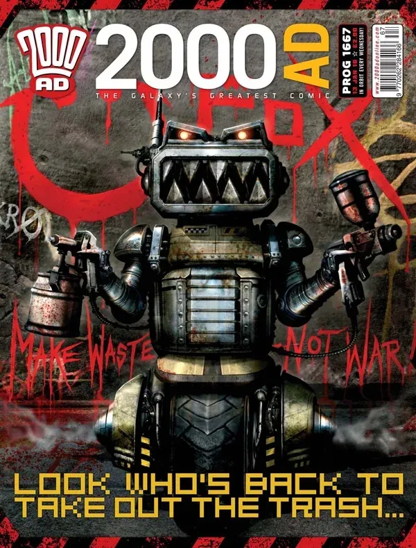 Cover of 2000 AD #1667