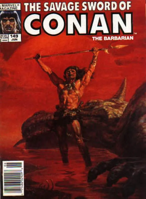Cover of The Savage Sword of Conan #149