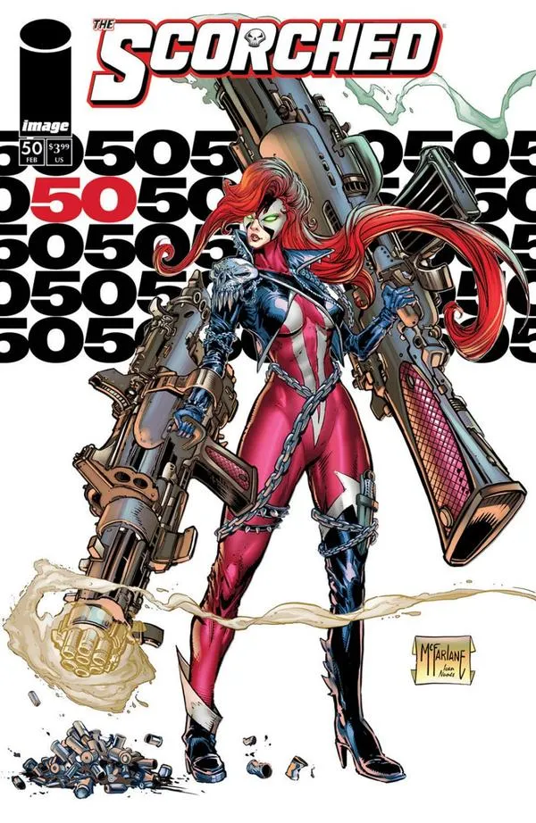Cover of The Scorched #50