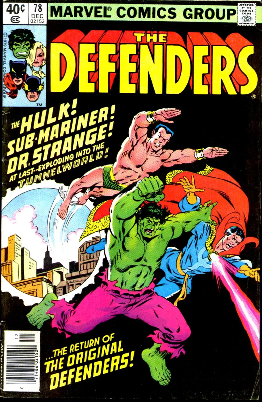 Cover of The Defenders #78