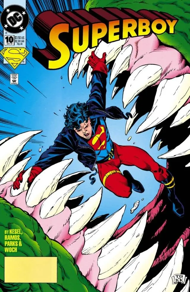 Cover of Superboy #10