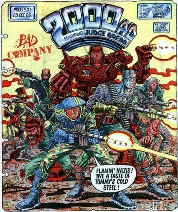 Cover of 2000 AD #501