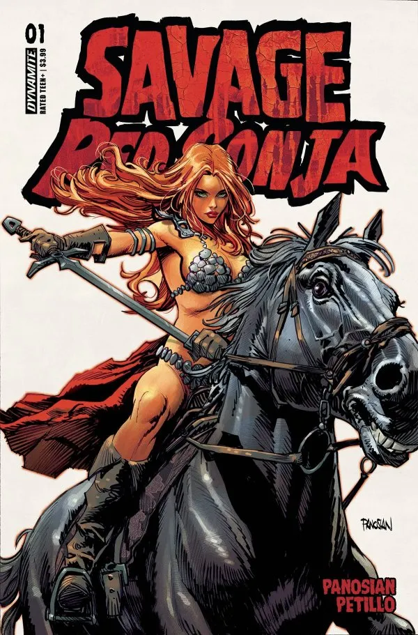 Cover of Savage Red Sonja #1