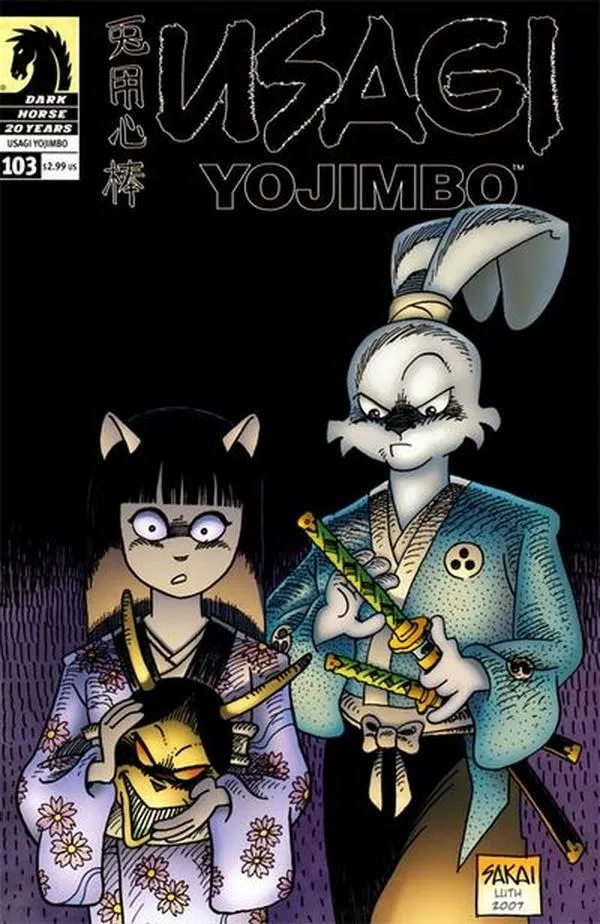 Cover of Usagi Yojimbo #103