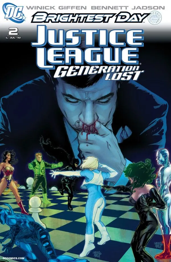 Cover of Justice League: Generation Lost #2