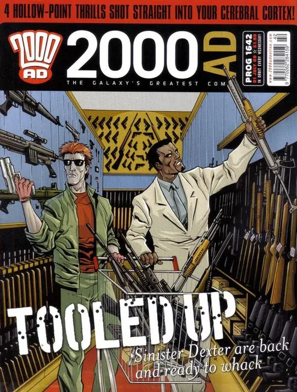 Cover of 2000 AD #1642