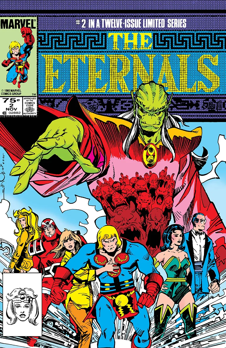 Cover of Eternals #2