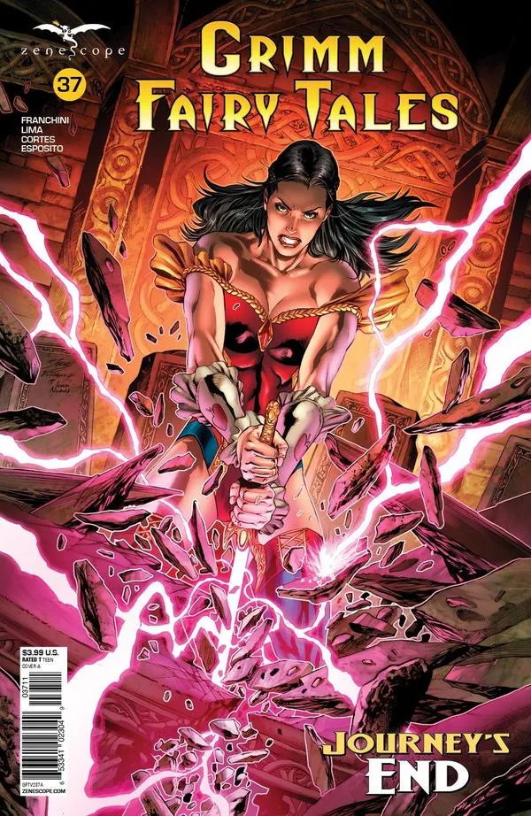Cover of Grimm Fairy Tales #37