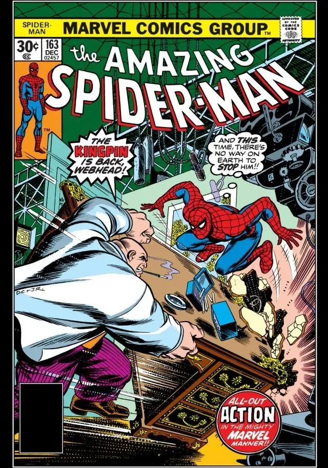 Cover of The Amazing Spider-Man #163