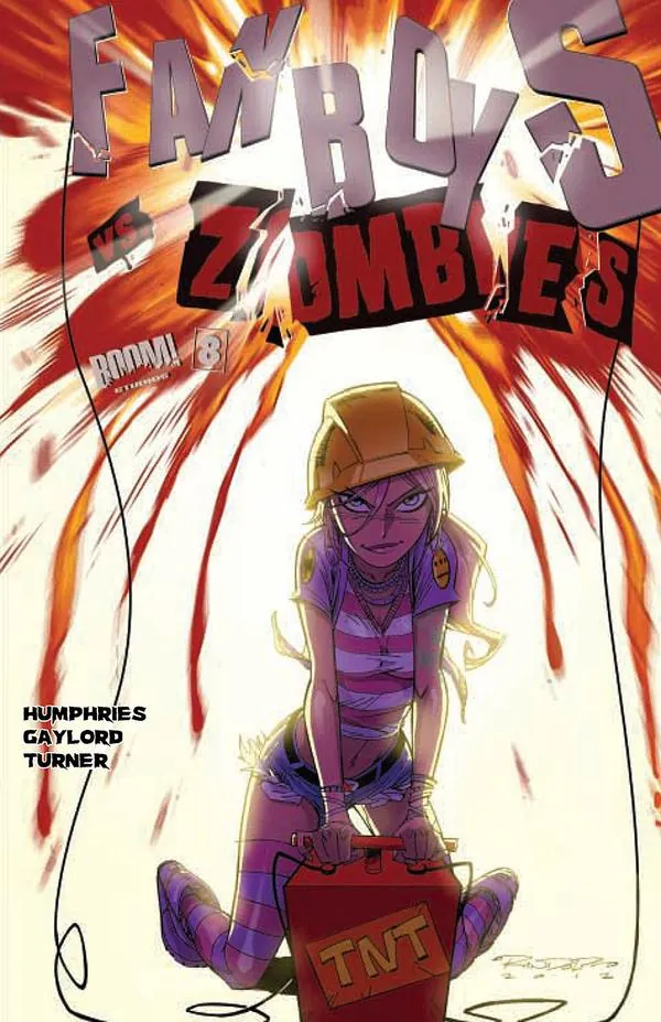 Cover of Fanboys vs. Zombies #8
