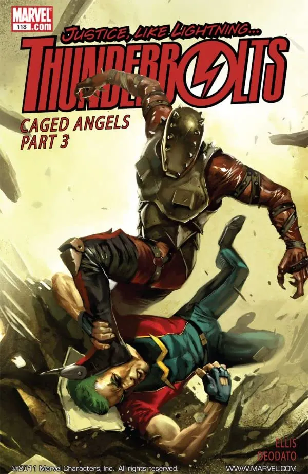 Cover of Thunderbolts #118