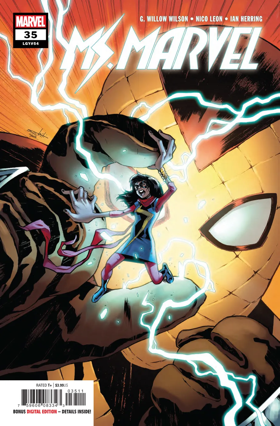 Cover of Ms. Marvel #35