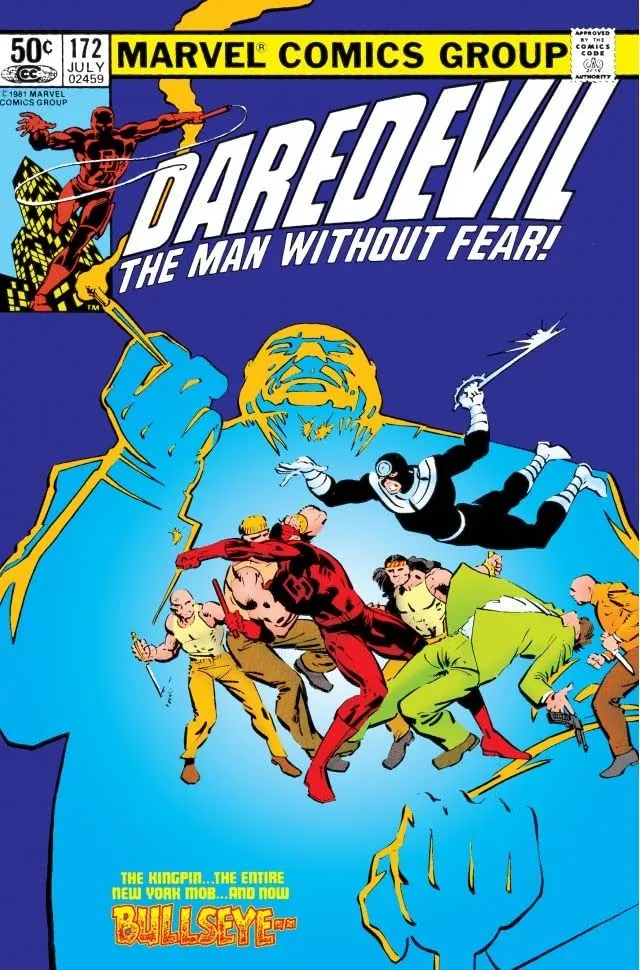 Cover of Daredevil #172
