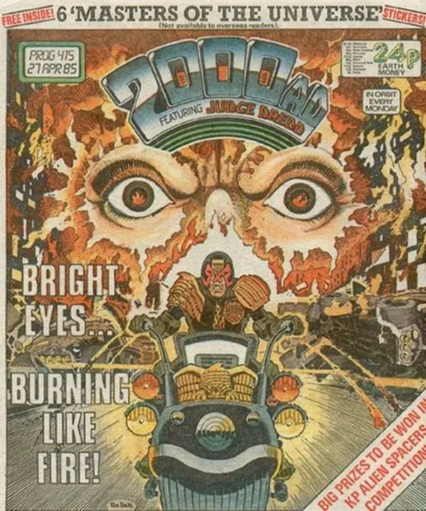 Cover of 2000 AD #415