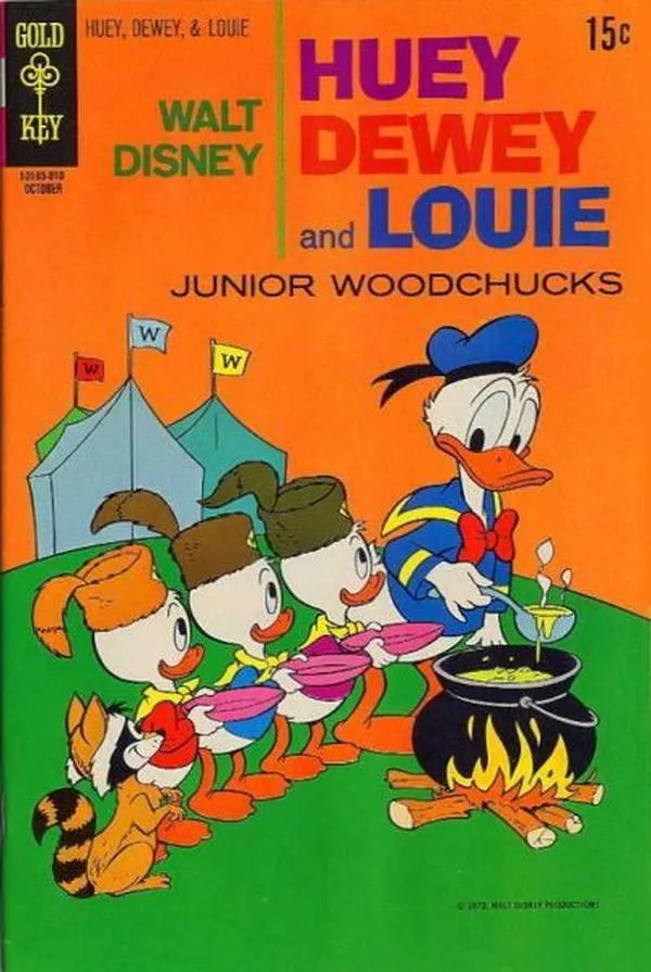 Cover of Walt Disney Huey, Dewey and Louie Junior Woodchucks #7