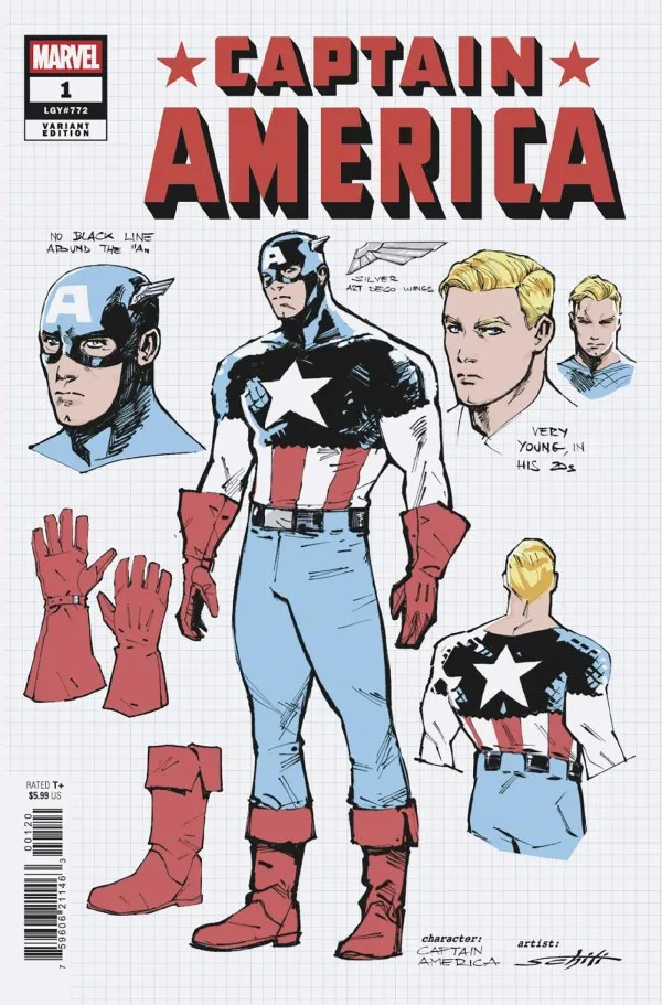 Cover of Captain America #1 (772)