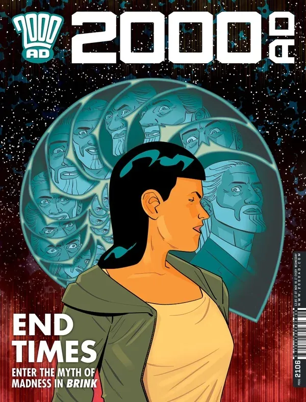 Cover of 2000 AD #2106