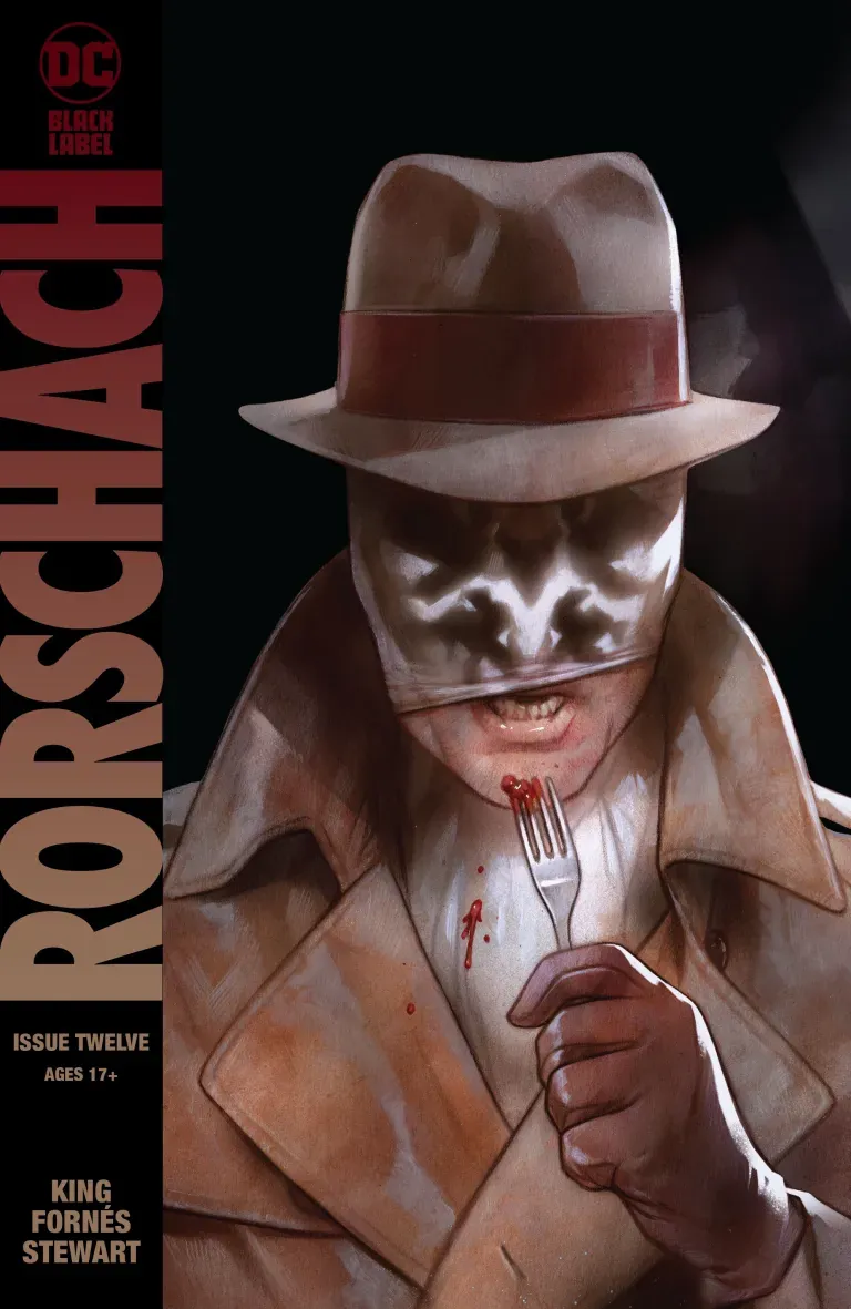 Cover of Rorschach #12