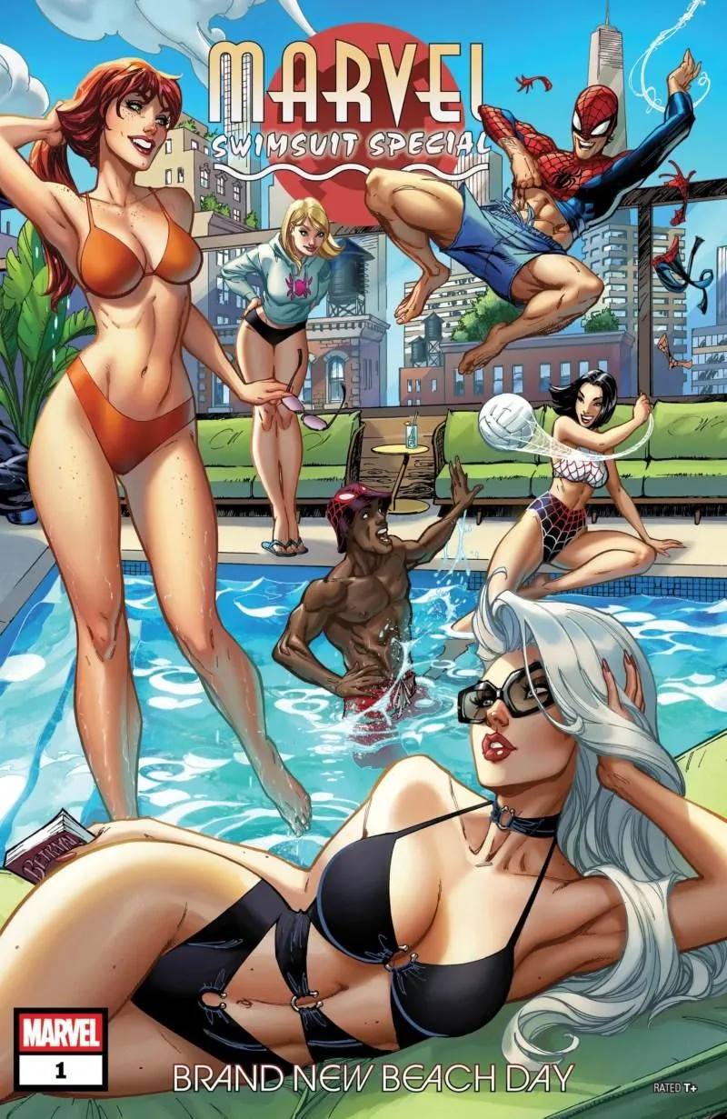 Cover of Marvel Swimsuit Special: Brand New Beach Day #1