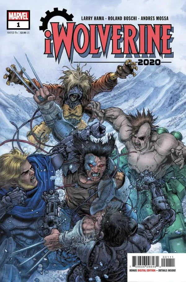 Cover of 2020 iWolverine #1