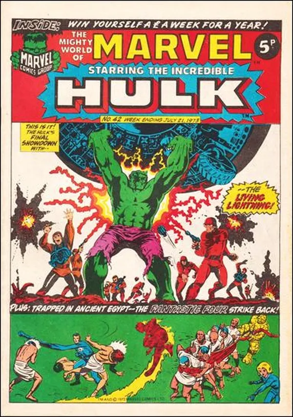 Cover of The Mighty World of Marvel #42