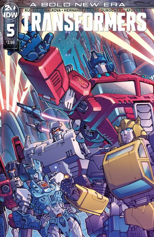 Cover of Transformers #5