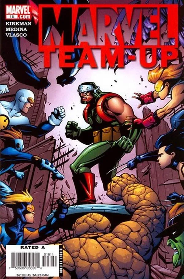 Cover of Marvel Team-Up #18