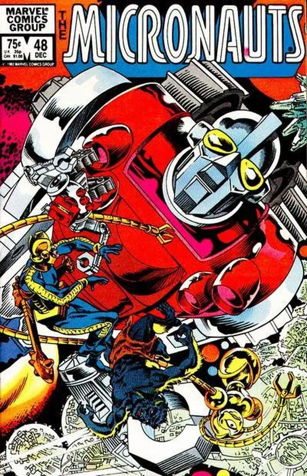 Cover of Micronauts #48