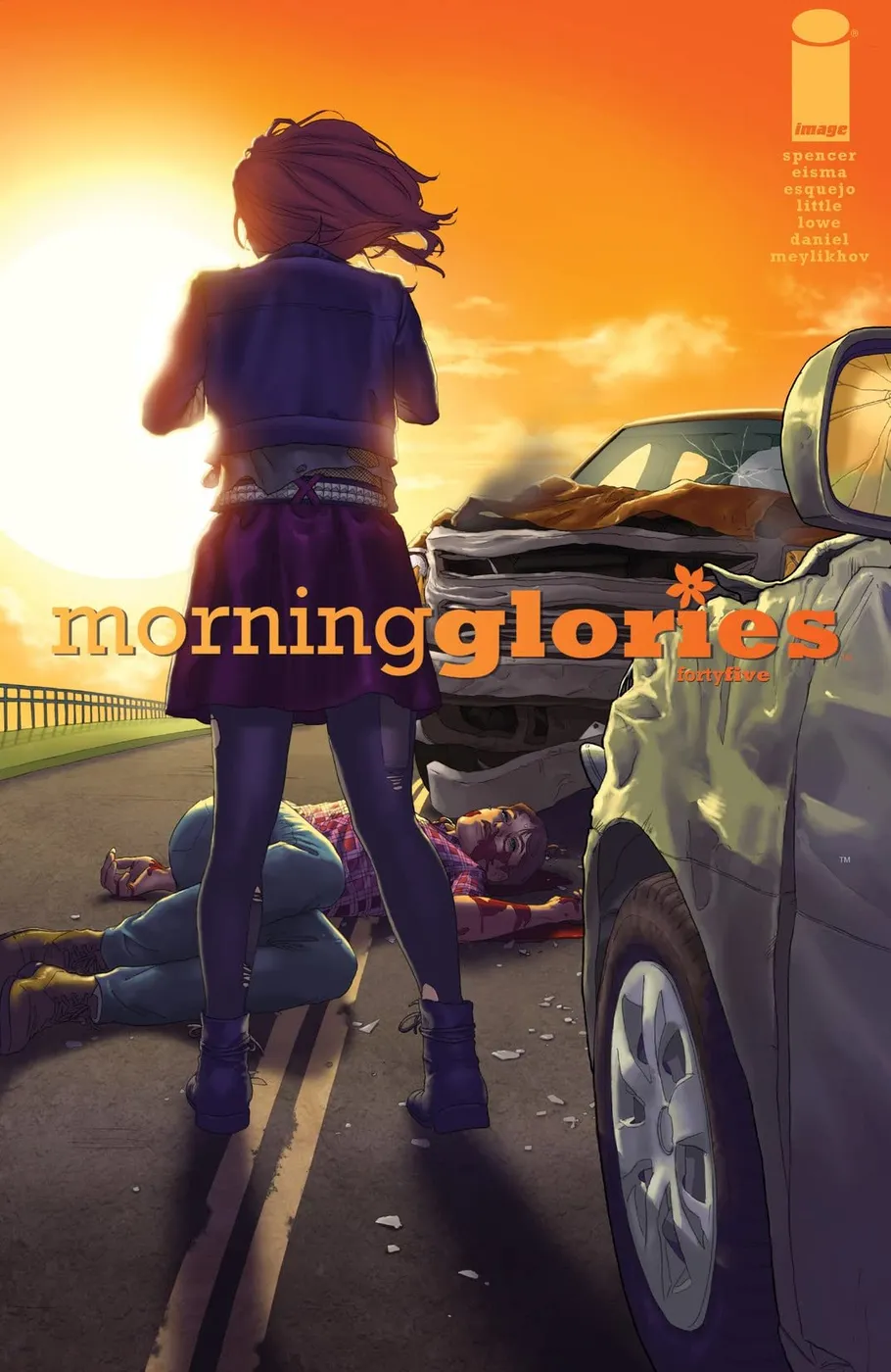 Cover of Morning Glories #45