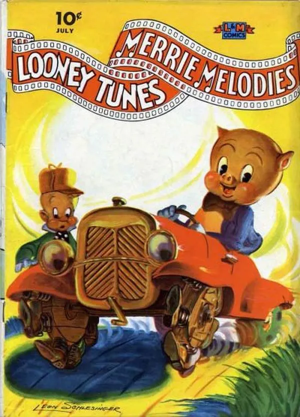 Cover of Looney Tunes and Merrie Melodies Comics #9