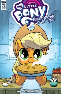 Cover of My Little Pony: Friendship Is Magic #72